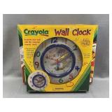 Crayola Wall Clock & Light Up Tracing Desk
