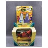 2pc Crayola Stapler & Calculator