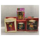 6pc Crayola Christmas Ornaments