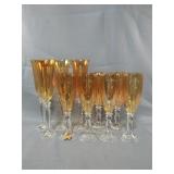 10pc Champagne Glasses