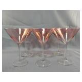 6pc Martini Glasses