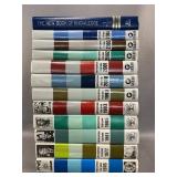 12pc Grolier Encyclopedias