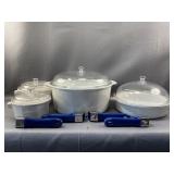 8pc Princess House Nouveau Ceramic Pots