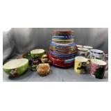 32pc Christmas Dishes