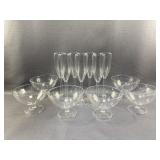 13pc Plastic Stemware
