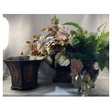 3pc Pot & Floral Arrangements