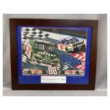 Dale Earnhardt Jr. #88 Painting Signed Sam Bass