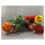 4pc Floral Arrangements