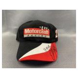 Motocraft Racing Ball Cap Signed by Elliot Sadler