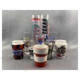 14pc Nascar Shot Glasses