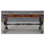 Desk w/ Embossed Inlay