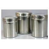 Metal Canister Set 3pc