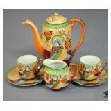 Genuine Samurai China Tea Set 5pc