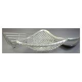 Metal Tray & Baskets 3pc