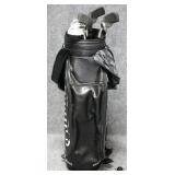 Callaway Golf Bag w/ 9pc Hogan Golf Clubs