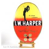 Convex I.W. Harper Whiskey Sign