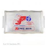 Pin Up Cowgirl, Acme Beer Tray, c. 1943