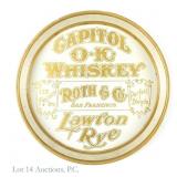 Capitol O.K. Whiskey Serving Tray, Pre-Pro