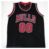 Robert Parish Signed Bulls Style Jersey, TriStar