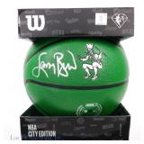 Larry Bird Signed Celtics NBA Basketball, Beckett