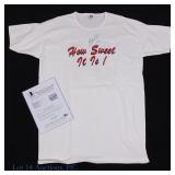 Walter Payton Signed T-Shirt, Beckett