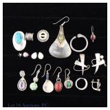Sterling Silver Earrings - Unmatched Mix