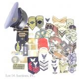 Military Insignia, Patches, Hat & Much More