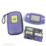 Nintendo Game Boy Advance With Games (6) T&W