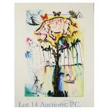 Salvador Dali 'Pig and Pepper' Signed & #ed Litho