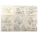Guy Gilchrist Signed Muppets Comic Strip