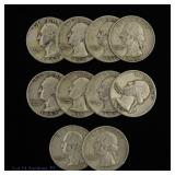 USA 90%-Silver Washington 25c (ASW 1.8 Ozt.),10