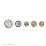 1955 (P) USA Silver Proof 5-Coin Set