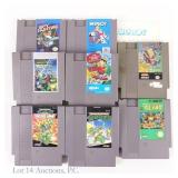 Nintendo NES Video Game Cartridges (8)