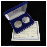 Replica US 99% Silver 1 Ozt. & Clad Morgan Rd, 2