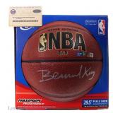 Bernard King Signed NBA Basketball, Steiner