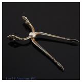 Georg Jensen Sterling Silver Sugar Nips, Tong