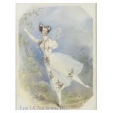 RJ Lane Hand Colored Lithograph 1831