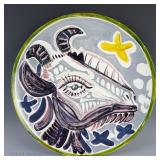 Picasso 'Goat's Head in Profile' Plate Repro.