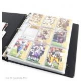 Binder Of 244 Football Cards (81 Signed)
