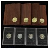 1971s - 1974s USA 40%-Silver Proof IKE in OGP (4)