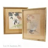 Maruyama Okyo Woodblock Bird Prints