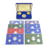 Replica USA Coins Nat'l Collectors Mint (9 Sets)