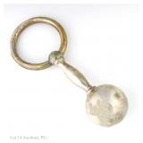 Tiffany & Co. Sterling Silver Baby Rattle, 1.46ozt