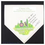 Mark Buehrle Signed Crosstown Cup Home Plate
