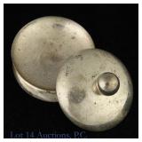 Sterling Silver Salt Cellar With The Lid