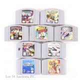 Nintendo N64 Game Cartridges (9)