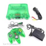 Nintendo N64 Funtastic Jungle Green SE Console