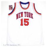 Earl Monroe Signed New York Style Jersey, COA