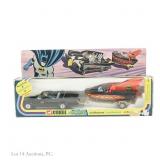Corgi 1976 Batmobile & Batboat, In Original Box
