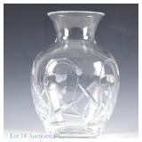 Tiffany & Co Lilly Of The Valley Crystal Vase